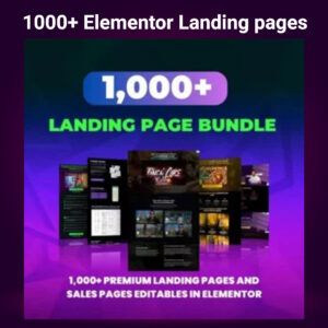 1000+-Elementor-Landing-page-Bundle