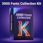 3000-Fonts-Collection Kit